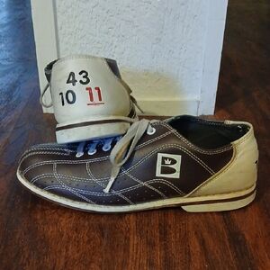 Men's Vintage bowling shoes. Brown & Blue
